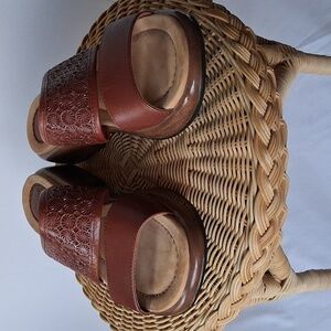 Dansko Brown Leather Sandals